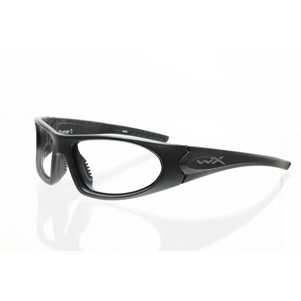 Wiley X Romer 3 WX Z87-2+ 63-19-128mm Sunglass / Eyeglass FRAMES ONLY - GOOD